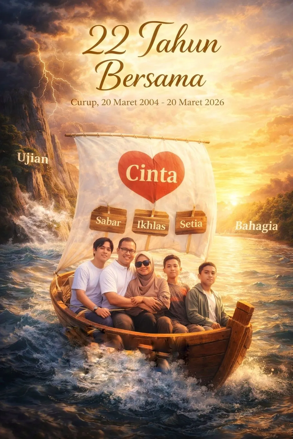 22 Tahun Pernikahan: Sebuah Perjalanan Kehidupan dan Kebersamaan