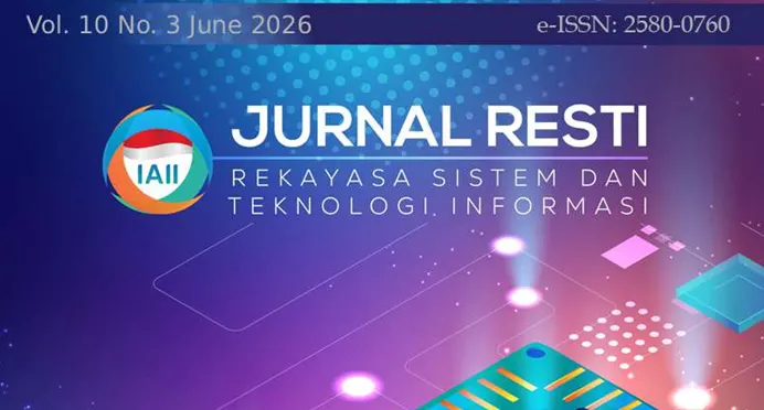Jurnal RESTI Terbitkan Volume 10 Nomor 3 Tahun 2026, Perkuat Reputasi Internasional dengan CiteScore Meningkat Menjadi 2,4