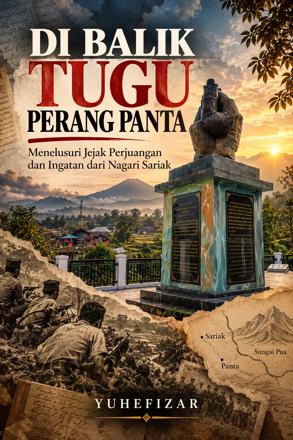 Dari Sebuah Tugu di Tepi Jalan, Yuhefizar Menelusuri Jejak Perang Panta