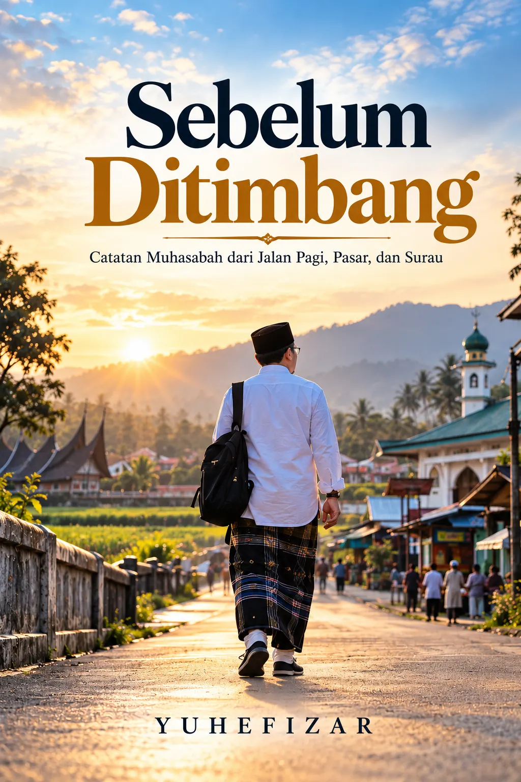 SEBELUM DITIMBANG  Catatan Muhasabah dari Jalan Pagi, Pasar, dan Surau