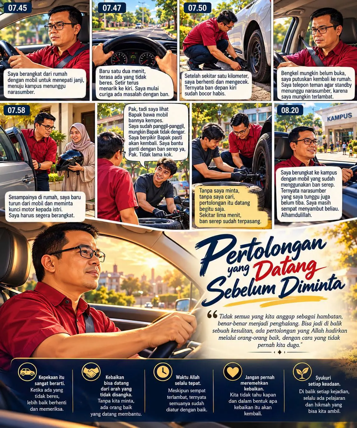 Pertolongan yang Datang Sebelum Diminta