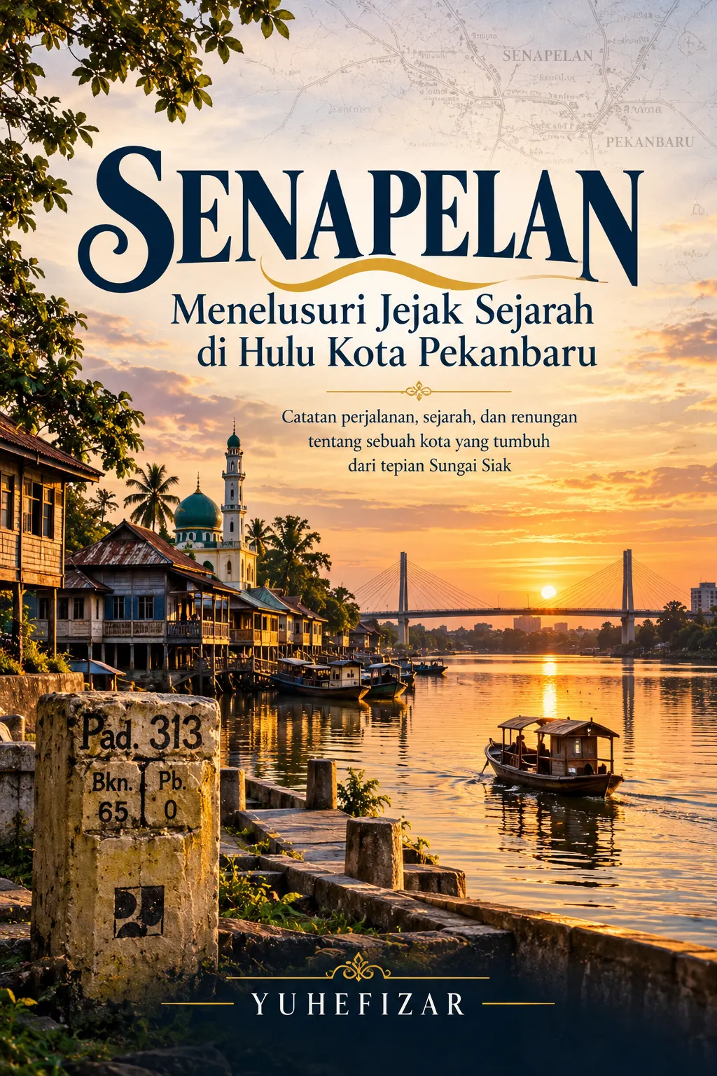 Menelusuri Ingatan Kota dari Sebuah Perjalanan Pagi, Yuhefizar Terbitkan Buku SENAPELAN: Menelusuri Jejak Sejarah di Hulu Kota Pekanbaru