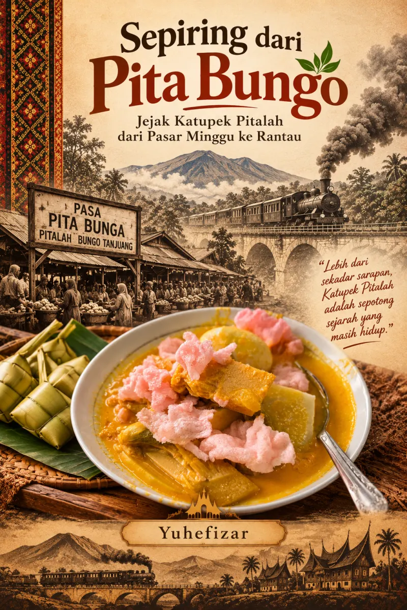 Sampul buku Sepiring dari Pita Bungo